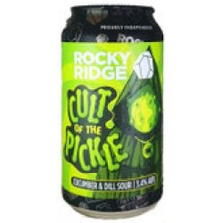 Rocky Ridge Cult Of The Pickle Sour 375mL ABV 3.4%  Australian Craft Beer - Hopshop