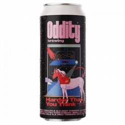 Harder Than You Think Oddity                                                                                                  Doble New England IPA - OKasional Beer