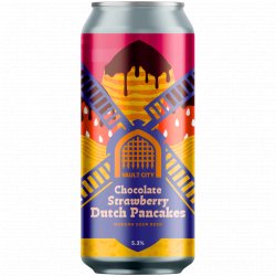 Vault City Brewing Co - Chocolate Strawberry Dutch Pancakes - Left Field Beer