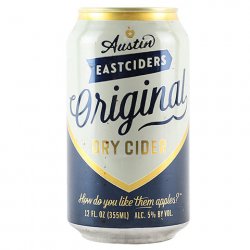 Austin Eastciders Original Dry Cider - CraftShack