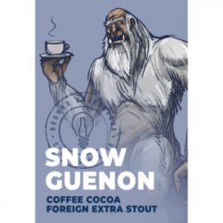 Brokreacja SNOW GUENON Foreign Extra Stout 7,7% 0,5L - Sklep Impuls