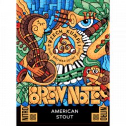 Trzech Kumpli BREW NOTE Nitro American Stout 5,2% 0,5L - Sklep Impuls