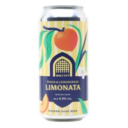 Vault City Brewing Peach & Lemongrass Limonata