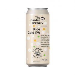 The Garden Brewery Craftrock Collab: Rice Cold IPA - Elings