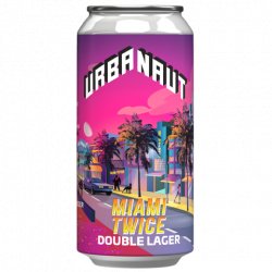 Urbanaut Brewing Co.. Miami Twice Double Lager - Urbanaut Brewing