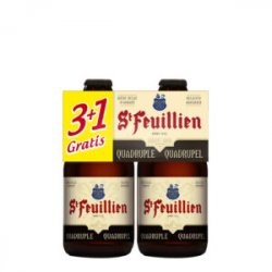 St-Feuillien Quadruple - 4 x 33cl - Centre Bohey - Centre Bohey