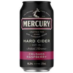 Mercury Raspberry Hard Cider Cans 24 x 375ml (Carton) - Bayfields