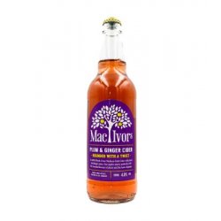 Mac Ivors Cider - Plum & Ginger Irish Cider - 500ml bottle - Hopping Borders