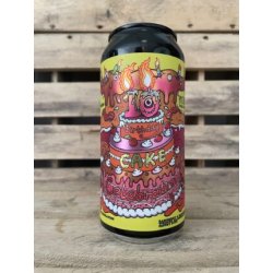 10th Birthday cake x pastore raspberry & passion fruit tart Pastry Sour 6% - Zombier