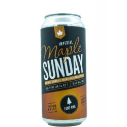 Lone Pine Brewing Company Imperial Maple Sunday