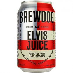 BrewDog Elvis Juice Blik - Drankenhandel Leiden / Speciaalbierpakket.nl