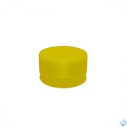 Tapas Plásticas a Rosca Amarillas x 45 unidades - Cibart