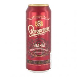 STAROPRAMEN   Granat hele õlu alk.4.8% 500ml Tšehhi - Kaubamaja