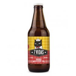 Cerveza 7 Vidas Mango Milkshake IPA - Cerveza 7 Vidas