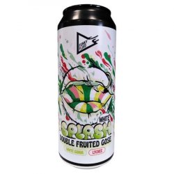 Funky Fluid - Splash: White - 3.6% Double Fruited Gose - 500ml Can - The Triangle