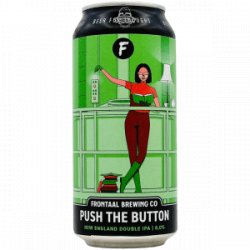 Frontaal X The Garden X North Brewing  Push the Button - Rebel Beer Cans