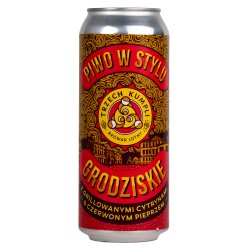 Trzech Kumpli Piwo w Stylu Grodziskie z Grillowanymi Cytrynami i Czerwonym Pieprzem Trzech Kumpli Piwo w Stylu Grodziskie z Grillowanymi Cytrynami i Czerwonym Pieprzem