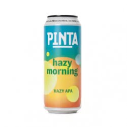 PINTA “Hazy Morning” Hazy IPA 500 ml - Athens Craft