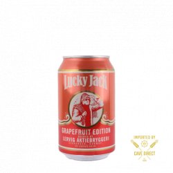 Lervig Lucky Jack GRAPEFRUIT
 									IPA, APA, DIPA, NEIPAs
 									24x33cl									-									4.7% - Cave Direct