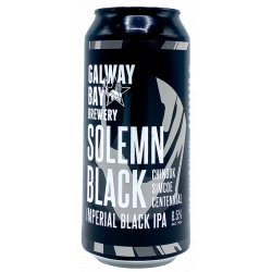 Galway Bay Brewery Solemn Black - ’t Biermenneke