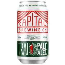 Capital Brewing Co Trail Pale Ale Cans 16 x 375ml (Carton) - Bayfields
