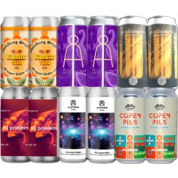 Månedens Ølredder Plus Smagekasse (12 stk.) (Gns. 32,5 kr. pr. øl) - A Good Case