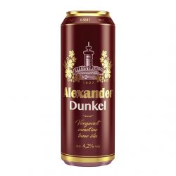 ALEXANDER   Alexander Dunkel tume õlu alk.4.2% vol 568ml Eesti - Kaubamaja