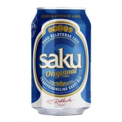 SAKU   Saku Originaal hele õlu alk.4.7% vol 330ml Eesti - Kaubamaja