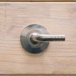 Ss Brewtech™ hose barb with 90° elbow 1.5 Tri-clover to 12 - Brouwland