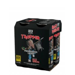 Crew Republic x Iron Maiden Trooper Progressive Lager (4x50cl) - The Wine Centre