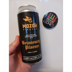 Mazák Bojanowitz Pilsener 12°5,2% 0,5l - Pivní lednice