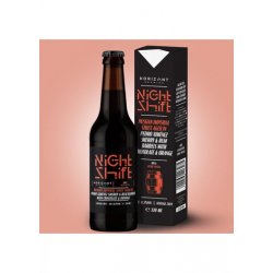 HORIZONT Brewing Night Shift Vintage 2024 - Russian Imperial Stout Aged In Pedro Ximénez Sherry & Rum Barrels W. Orange & Chocolate