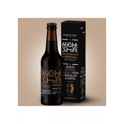 HORIZONT Brewing Night Shift Vintage 2020 Russian Imperial Stout Aged In Bourbon Barrels With Chocolate & Coffee