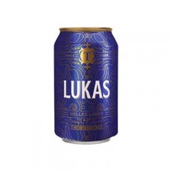 Thornbridge Lukas Helles Lager 33Cl  Abv:4.2% - The Crú - The Beer Club