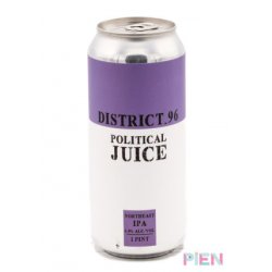 District 96 Beer Factory Political Juice - Pien