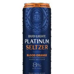 Bud Light Platinum Seltzer Blood Orange 15 pack25 oz cans - Beverages2u