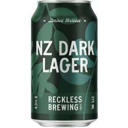 Reckless Brewing Co. NZ Dark Lager
