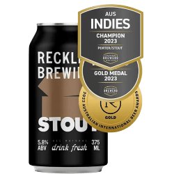 Reckless Brewing Co. Stout Reckless Brewing Co. Stout