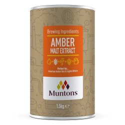 Amber - Liquid Malt Extract (LME) - 1.5kg - Muntons - Brewbitz Homebrew Shop