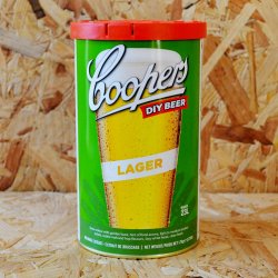 Coopers - Lager - 40 Pint Lager Beer Kit - Brewbitz Homebrew Shop