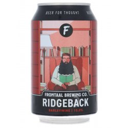 Frontaal - Ridgeback - Beerdome