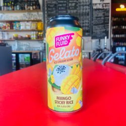 Funky Fluid Gelato: Mango Sticky Rice