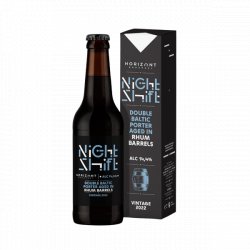 Horizont Night Shift: Double Baltic Porter Aged In Rhum Barrels (2022) - Craft Central