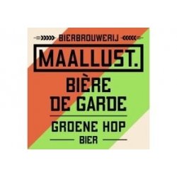 Maallust Bières De Garde - Groene Hop 24x30CL - Van Bieren