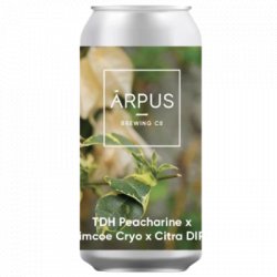 Ārpus Brewing Co. TDH Peacharine X Symcoe Cryo X Citra DIPA