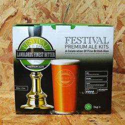 Festival Ales - Landlords Finest Bitter - 40 Pint Beer Kit - Brewbitz Homebrew Shop