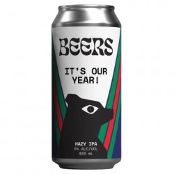 Beers Beer It's Our Year Hazy IPA 440mL - The Hamilton Beer & Wine Co