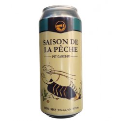 Pit Caribou - Saison de la Pêche - 473ml - La Bière à Boire