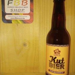 Kutbier met perzik - Famous Belgian Beer