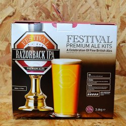 Festival Ales - Razorback IPA - 40 Pint Beer Kit - Brewbitz Homebrew Shop